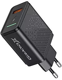 Сетевое зарядное устройство с быстрой зарядкой Grand-X 18w QC3.0 fast charge black (CH-650) - миниатюра 3
