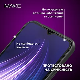 Защитное стекло MAKE для Samsung Galaxy S24 (MGF-SS24) - миниатюра 4
