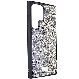 Чехол Bling World Rock Diamond для Samsung Galaxy S23 Ultra Silver - миниатюра 2