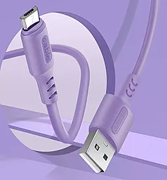 Кабель USB ColorWay 2.4A micro USB Cable Purple (CW-CBUM044-PU) - миниатюра 5