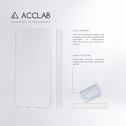 Чехол ACCLAB Anti Dust для Samsung Galaxy A50 Transparent - миниатюра 4