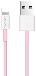 Кабель USB Hoco X8 Lightning Cable  Pink