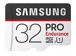 Карта памяти Samsung microSDHC 32GB Pro Endurance Class 10 UHS-I U1 + SD-адаптер (MB-MJ32GA/RU) - миниатюра 4