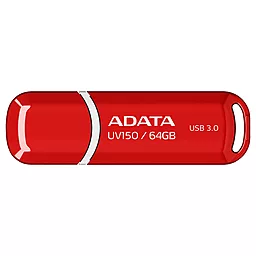 Флешка ADATA 64GB USB 3.0 UV150 Red (AUV150-64G-RRD) - миниатюра 3