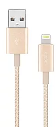 USB Кабель Moshi Integra™ Lightning to USB Cable (1.2 m) Satin Gold (99MO023223)