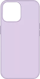 Чехол MAKE Premium Silicone для Apple iPhone 14 Pro  Lilac (MCLP-AI14PLC)