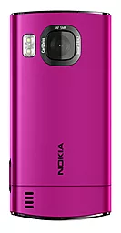 Корпус для Nokia 6700 Slide з клавіатурою Pink - мініатюра 2