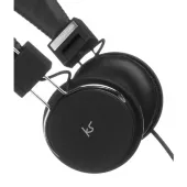Наушники KS Manhattan Wired Over Ear Headphones Black - миниатюра 4