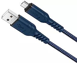 Кабель USB Hoco X59 micro USB Cable Blue