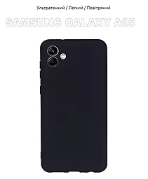 Чехол BeCover для Samsung Galaxy A05 A055 Black (710082) - миниатюра 3