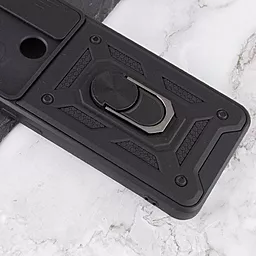 Чехол Epik Camshield Serge Ring для Xiaomi Redmi A1+ / Poco C50 / A2+ Black - миниатюра 4