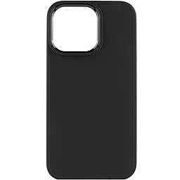 Чехол Epik TPU Bonbon Metal Style для Apple iPhone 13 Pro (6.1") Черный / Black