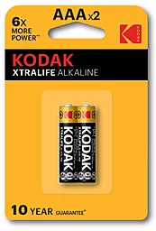 Батарейки Kodak LR03 / AAA XTRALIFE 2 шт