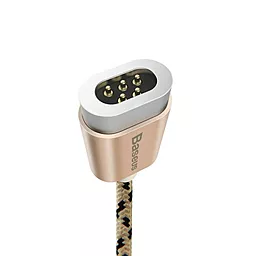 Кабель USB Baseus Magnetic Data Cable Lightning Tyrant Gold - миниатюра 5