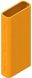 Силіконовий чохол для Xiaomi Mi Power bank 2C 20000mAh / 3 20000 (PLM18ZM) Orange