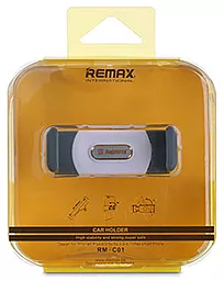 Автотримач Remax RM-C01 White / Blue - мініатюра 9