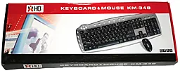 Комплект (клавиатура+мышка) HQ-Tech KM-348 USB Gray - миниатюра 5