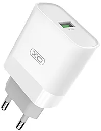 Сетевое зарядное устройство XO L63 15W QC3.0 2.4A USB-A White