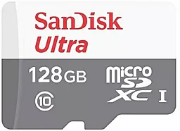 Карта памяти SanDisk microSDXC 128GB Ultra Class 10 UHS-I (SDSQUNR-128G-GN3MA)
