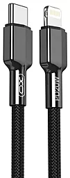 Кабель USB PD XO NB183A 20W USB Type-C - Lightning Cable Black