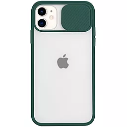 Чехол Epik Camshield matte Apple iPhone 11 Green