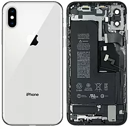 Корпус Apple iPhone XS full kit Original - снят с телефона Silver