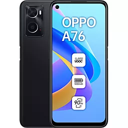Смартфон Oppo A76 4/128GB Dual Sim Glowing Black (OFCPH2375_BLACK)