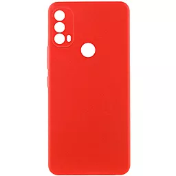 Чехол Lakshmi Silicone Cover Full Camera для Motorola Moto E40 Red