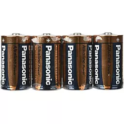 Батарейки Panasonic D / LR20 Alkaline Power Shrink 4шт
