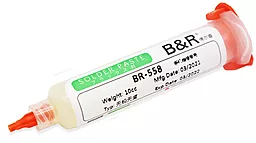 Флюс паста B&R BR-558 10 г в шприце