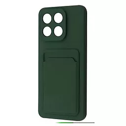 Чехол Wave Colorful Pocket для Honor X8a Dark Green
