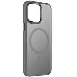 Чехол Epik TPU+PC Metal Buttons with MagSafe Colorful для Apple iPhone 15 Pro Max (6.7") Grey