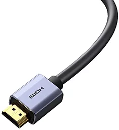 Видеокабель Baseus High Definition Series HDMI M/M 4K 60 Гц 2М Black (WKGQ020201) - миниатюра 3