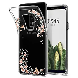 Чехол Spigen Liquid Crystal Blossom для Samsung Galaxy S9 Plus Nature (593CS22915) - миниатюра 2
