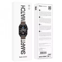 Смарт-часы Hoco Smart Sports Watch Y17 (Call Version) Silver - миниатюра 3