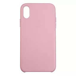 Чехол Original Leather Case Apple iPhone XR Pink (ARM53608)