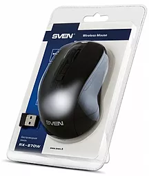 Компьютерная мышка Sven RX-270W Black - миниатюра 5