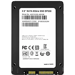 SSD Накопитель ADATA SP550 480GB (ASP550SS3-480GM-C) - миниатюра 3