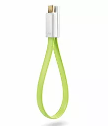 Кабель USB Melkco iMee mono series micro USB cable (IMMORSGN) Green - миниатюра 2