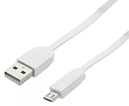 Кабель USB Usams Rhombic Flash micro USB Cable White (US-SJ084) - миниатюра 2