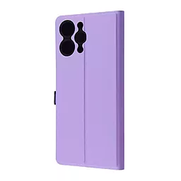 Чехол Wave Flap Case для Xiaomi Redmi 12 4G Light Purple