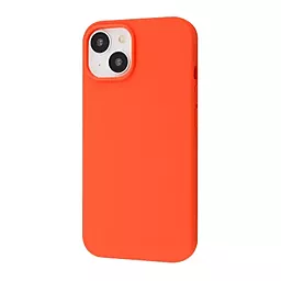 Чехол Wave Full Silicone Cover для Apple iPhone 14 Orange