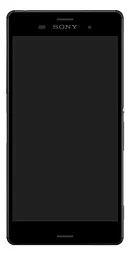 Дисплей Sony Xperia Z3 Dual (D6633) з тачскріном і рамкою, оригінал, Black - мініатюра 2