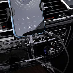 Аудио кабель Borofone BL15 Hi-Sound AUX mini Jack 3.5mm - Lightning M/M Cable 1 м black - миниатюра 8