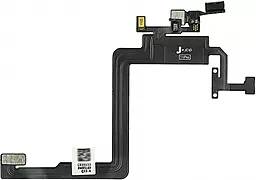 Шлейф Apple iPhone 11 Pro с датчиком приближения, датчиком освещенности и микрофоном, без динамика (JCID)