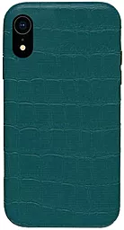Чехол Apple Leather Case Full Crocodile for iPhone 7 Plus, iPhone 8 Plus Green