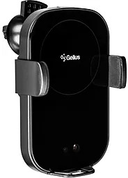 Автодержатель с беспроводной зарядкой Gelius Pro Wally 2 Automatic Wireless Charger 10W Black (WC-002) - миниатюра 3