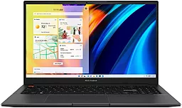 Ноутбук ASUS Vivobook S 15 M3502QA-L1212 15.6" FHD OLED, AMD R5-5600H, 16GB, F512GB, UMA, NoOS, Чорн