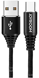 Кабель USB Joyroom S-L316 Armour Series fash charging Type-C Black