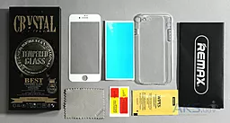 Захисне скло Remax Crystal Set Apple iPhone 6,iPhone 6S White (стекло + чехол) - мініатюра 4